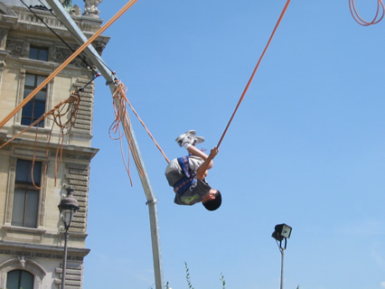 Max turning somersaults